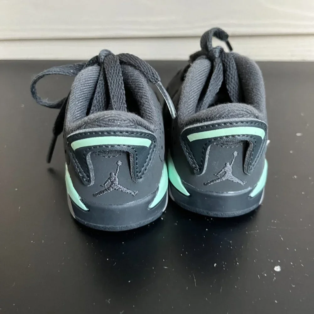 Jordan Nike Toddler Retro 6 Low Mint Foam Shoes Sneakers Sz 5C Style 768885-015 - Picture 6 of 11
